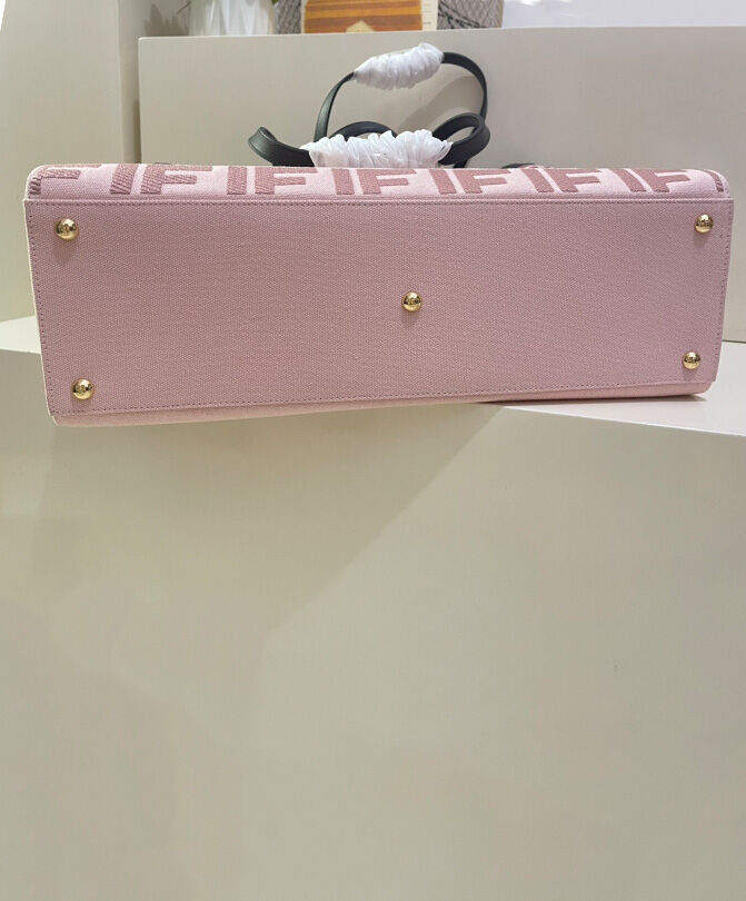 Fendi Peekaboo X Tote Bag 8BH374 Pink